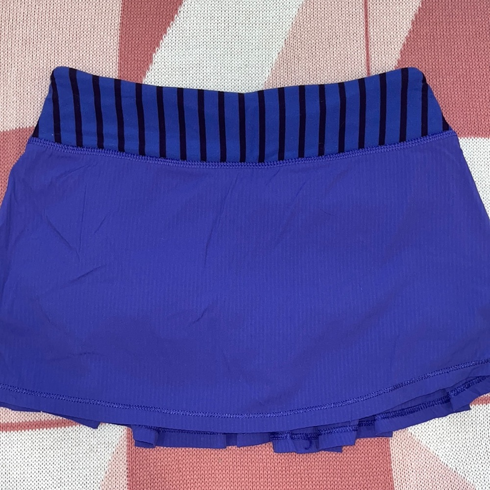Ivivva purple pleated Set the Pace Skort size 10